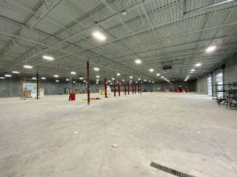 Tesla Service Center Power Infrastructure
