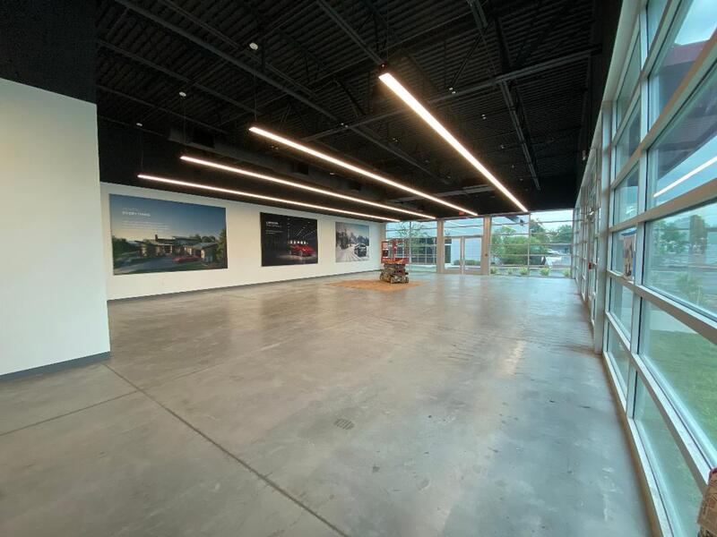 Tesla Dealership & Showroom High-Voltage Lighting